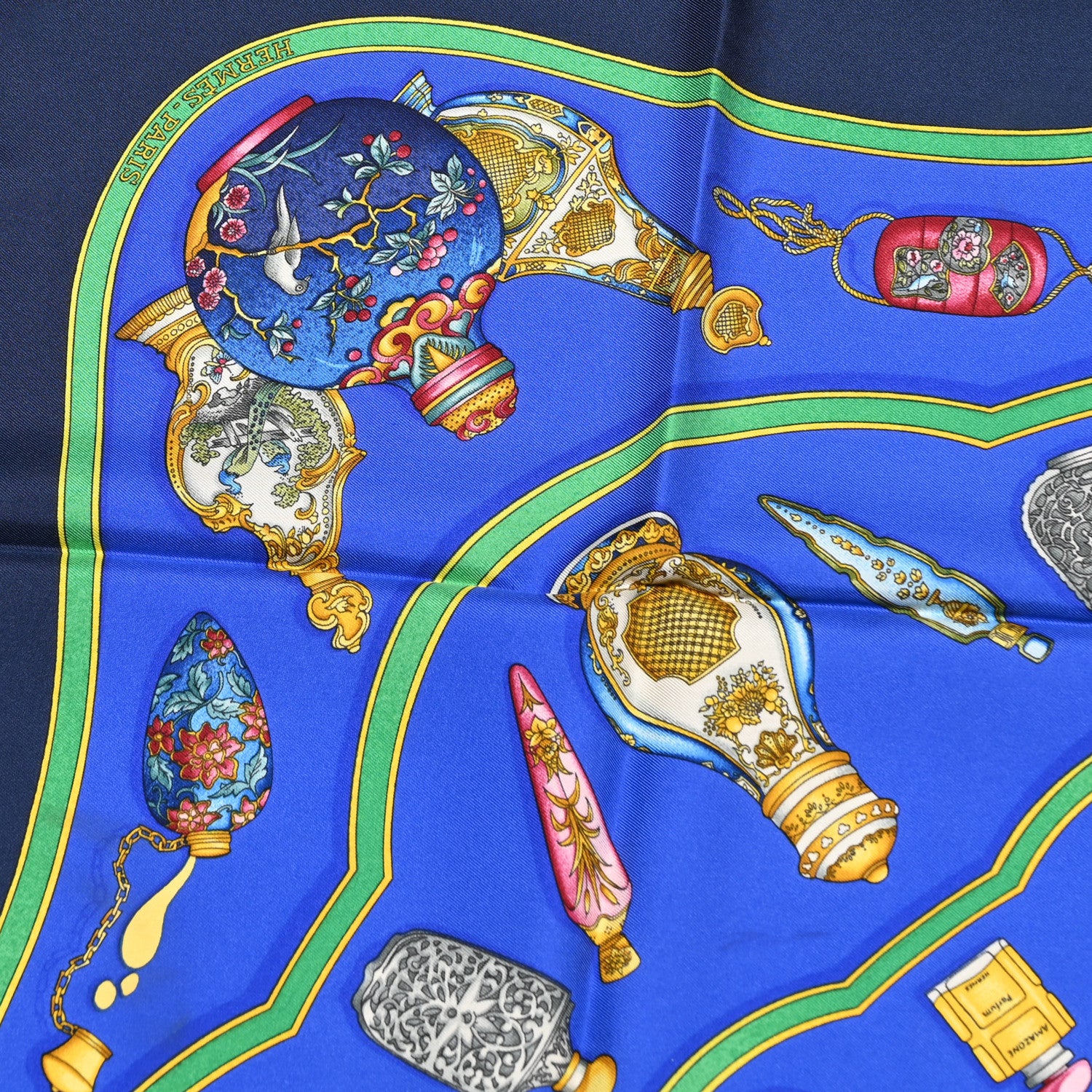 Hermes Silk Qu'Importe Le Flacon Scarf 90 2 of 5