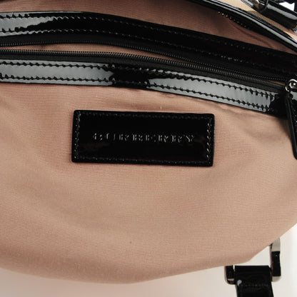 Burberry Nova Check Medium Tote Black 6 of 8