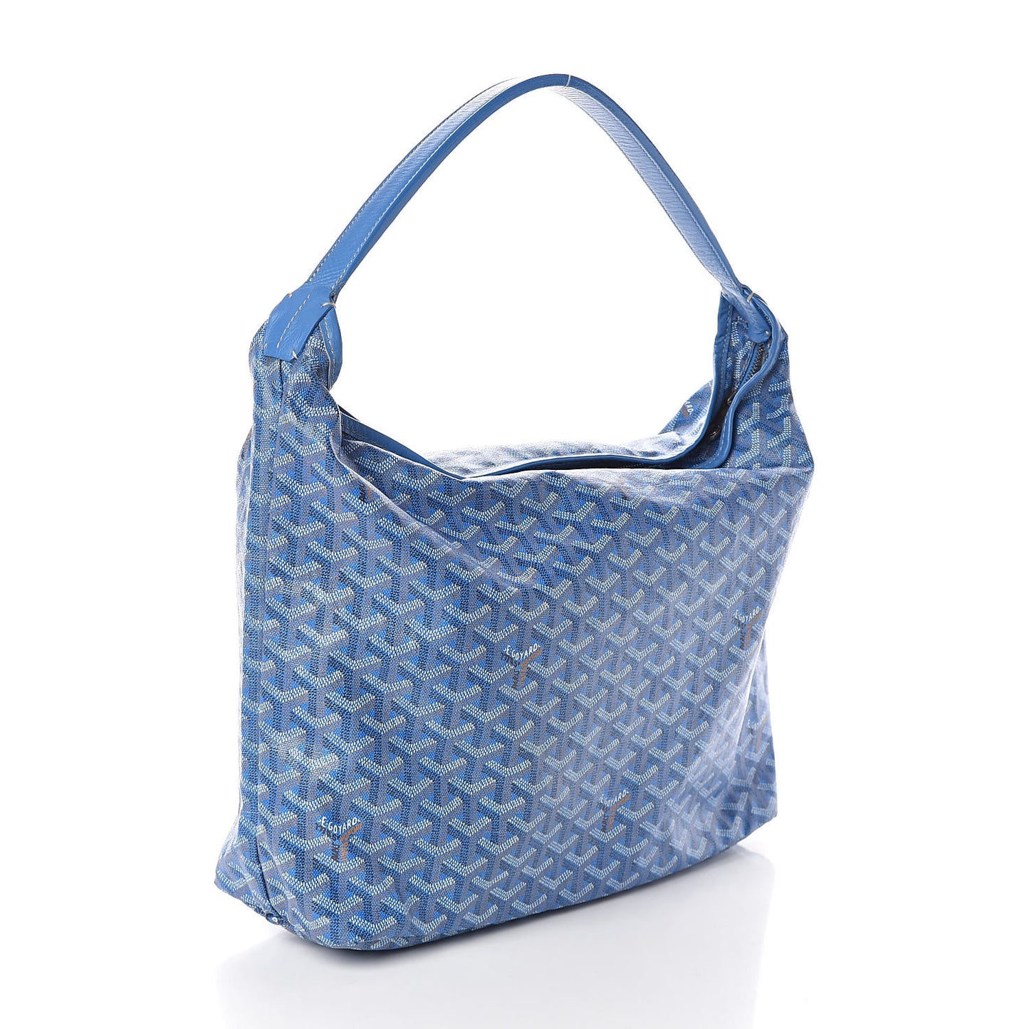 Goyardine Fidji Zip Hobo Sky Blue