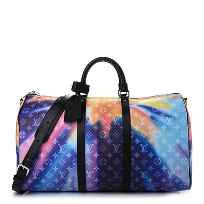 Louis Vuitton Monogram Sunset Keepall Bandouliere 50 Multicolor 1 of 7