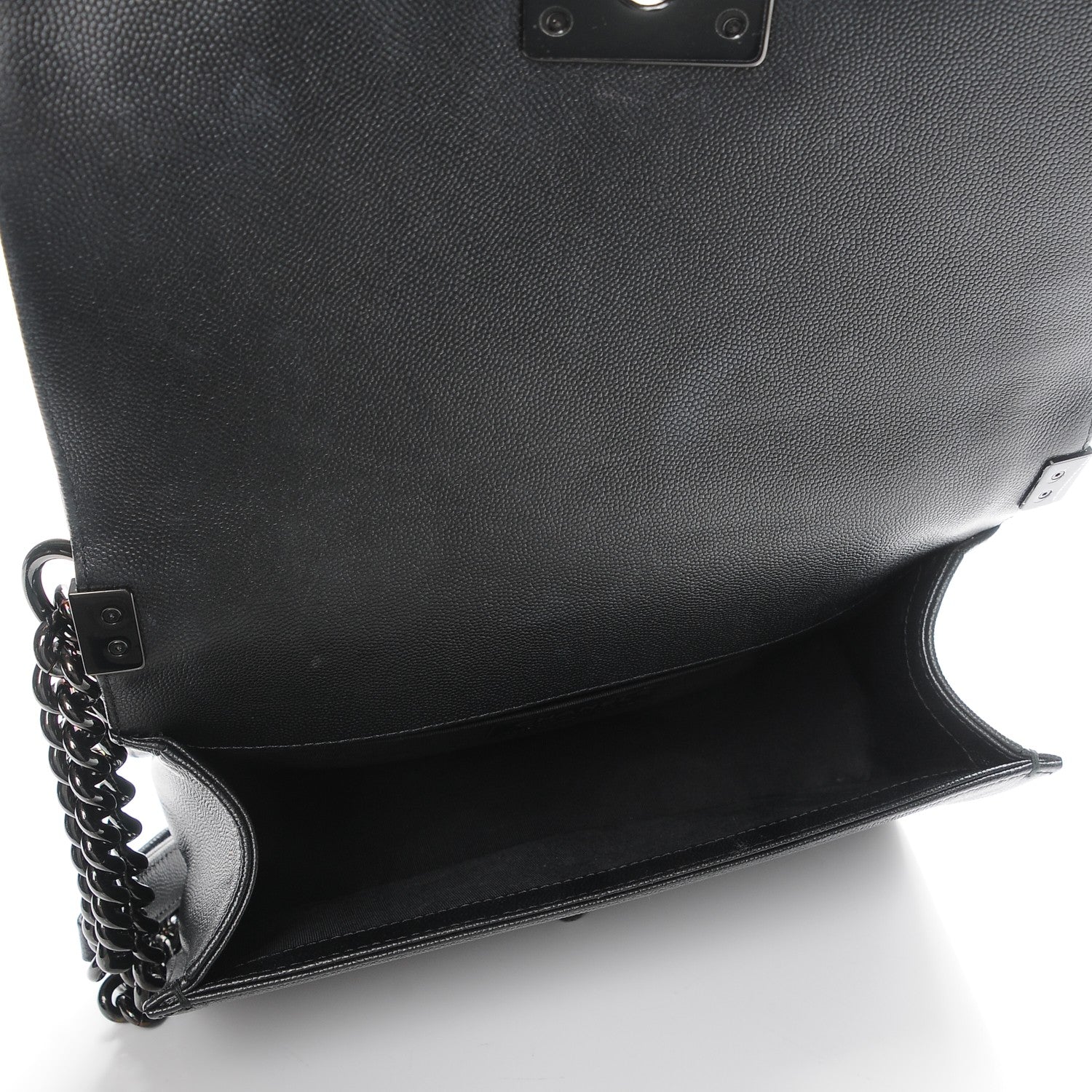 Chanel Caviar Quilted Medium Boy Flap So Black 5 of 7