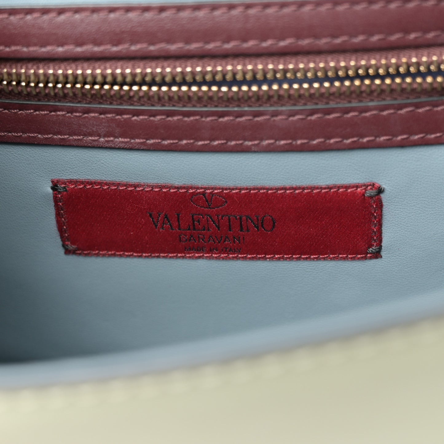 Vitello Small Glam Lock Rockstud Flap Mandarin Green Tea London Stone Rubin
