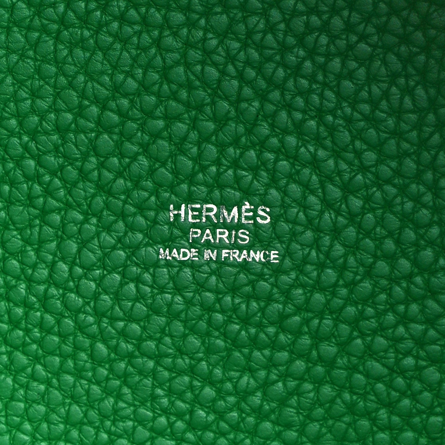Hermes Taurillon Clemence Picotin Lock 22 MM Bambou 6 of 9
