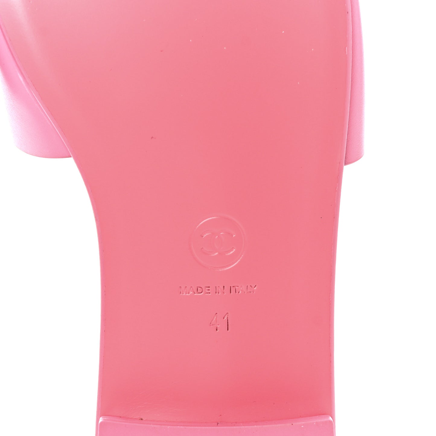 Calfskin Patent Calfskin Logo Mules 41 Pink Black