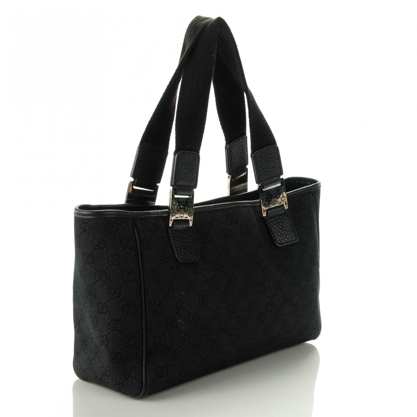 GG Monogram Pop Tote Black