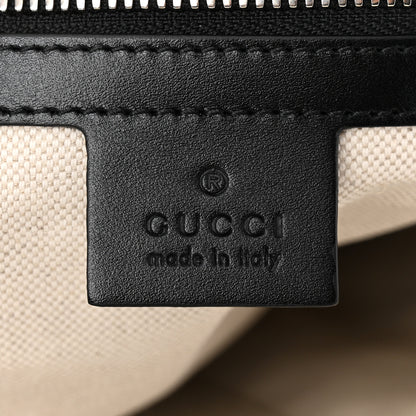 Gucci Calfskin GG Tennis Embossed Backpack Black 6 of 10