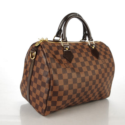 Louis Vuitton Damier Ebene Speedy Bandouliere 30 3 of 7