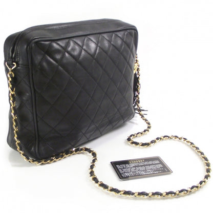 Chanel Canvas Quilted CC Tassel Black 3 of 13