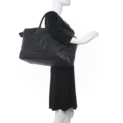 Chanel Washed Calfskin Tote Black 4 of 18