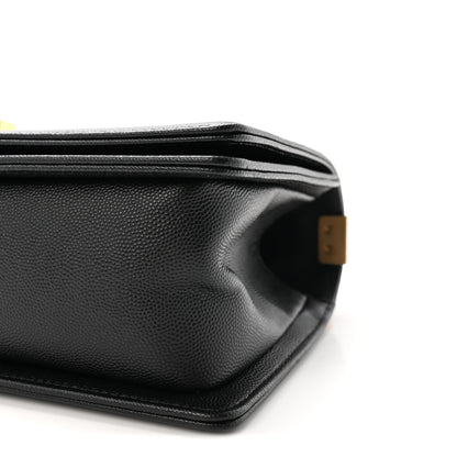 Chanel Caviar Quilted Medium Boy Flap Black 10 of 10