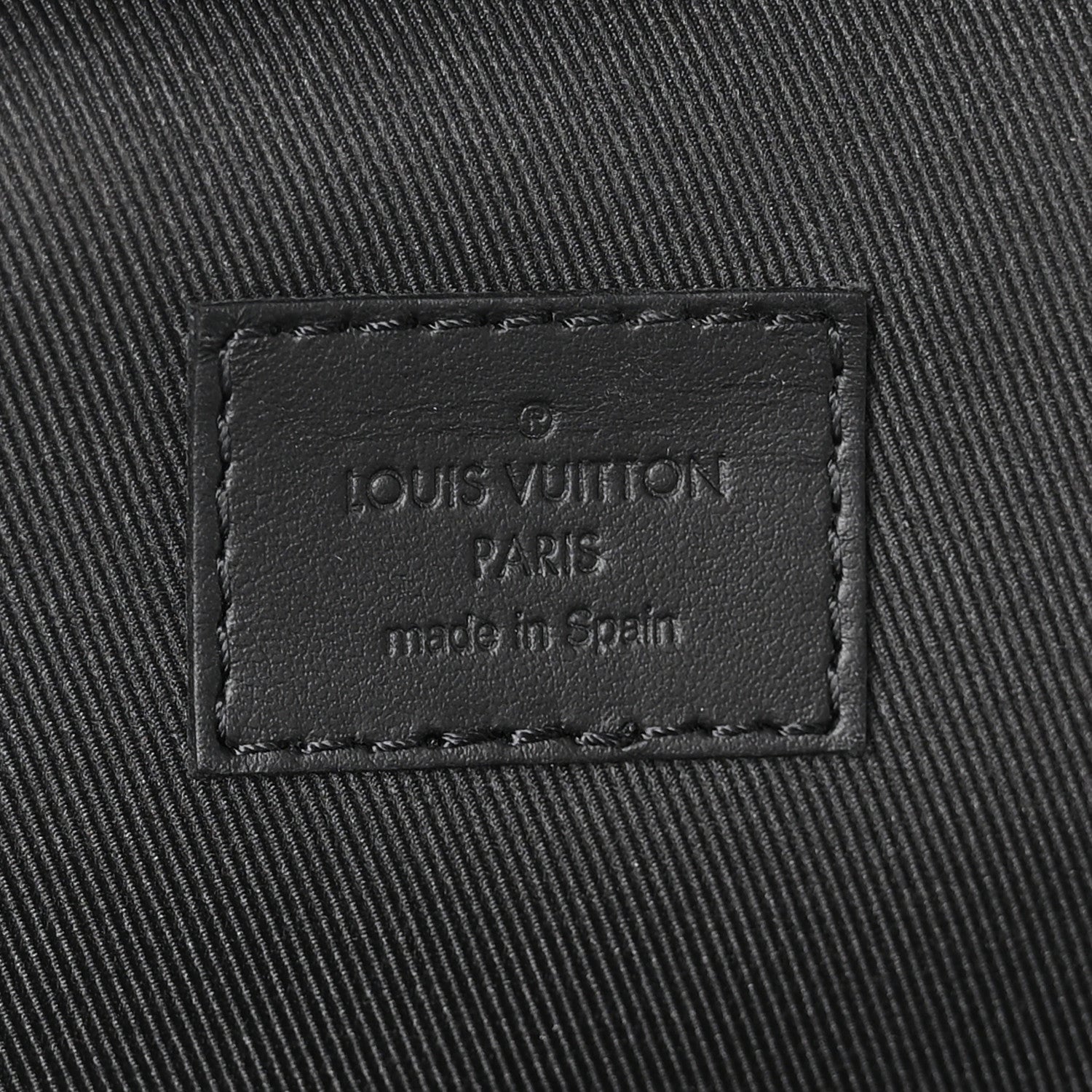 Louis Vuitton Grained Calfskin Aerogram Takeoff Backpack Black 5 of 8