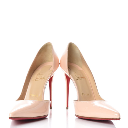 Christian Louboutin Patent Iriza 100 Pumps 40.5 Poudre 5 of 13