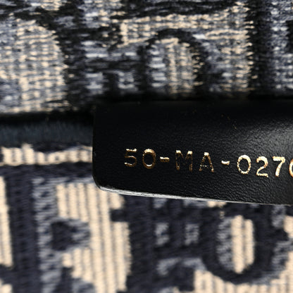 Christian Dior Oblique Medium Book Tote Blue Multicolor 7 of 12