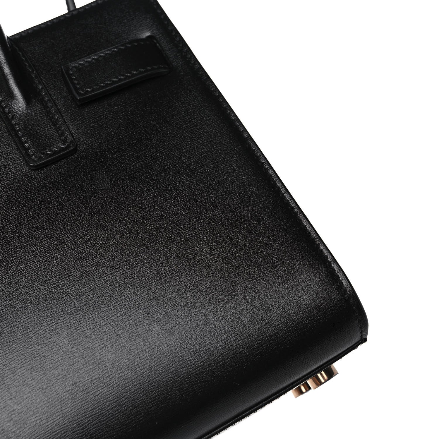 Saint Laurent Calfskin Nano Sac De Jour Black 12 of 14