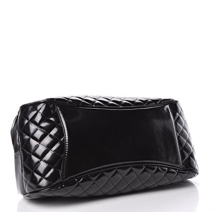 Chanel Glazed Calfskin Quilted Small Mademoiselle Frame Bag Black 4 of 10