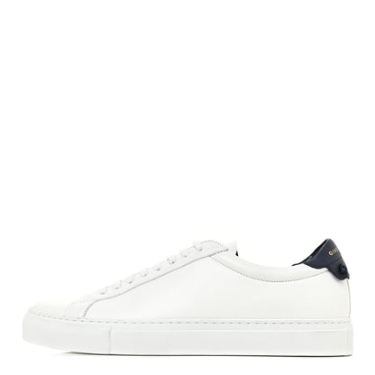 Givenchy Calfskin Mens Urban Street Sneakers 41 White Navy 1 of 10