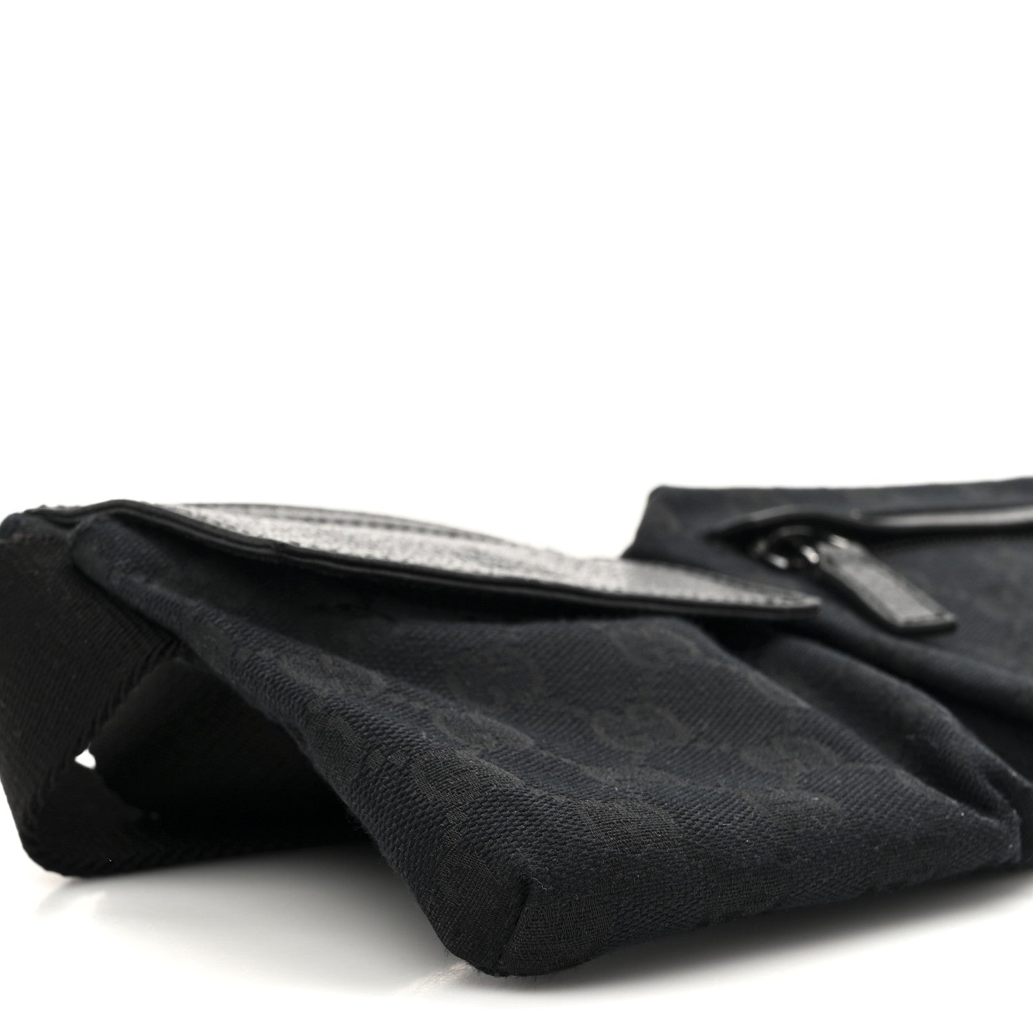 Gucci GG Monogram Double Pocket Belt Bag Black 20 of 23