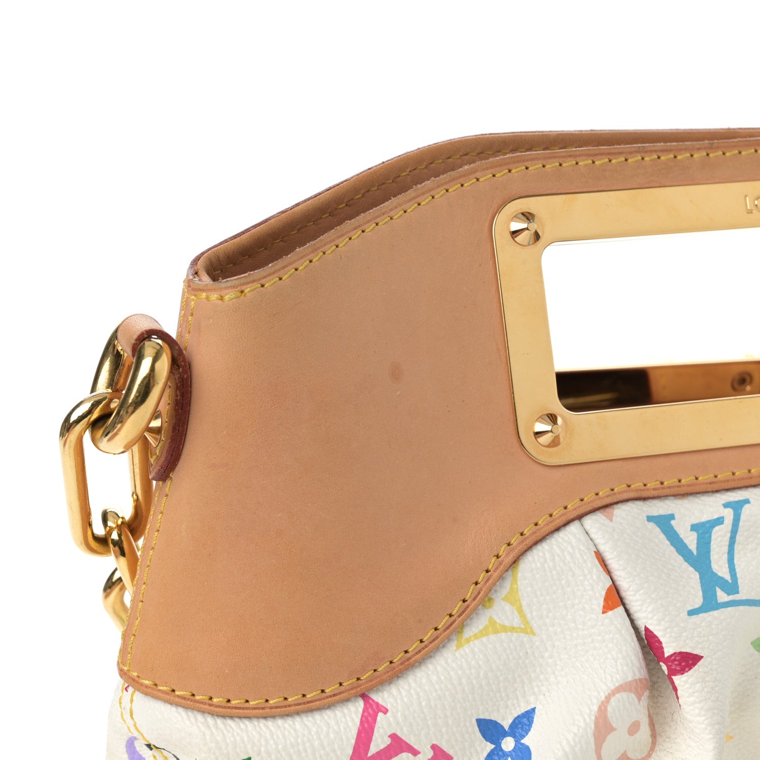 Louis Vuitton Monogram Multicolor Judy PM White 12 of 16
