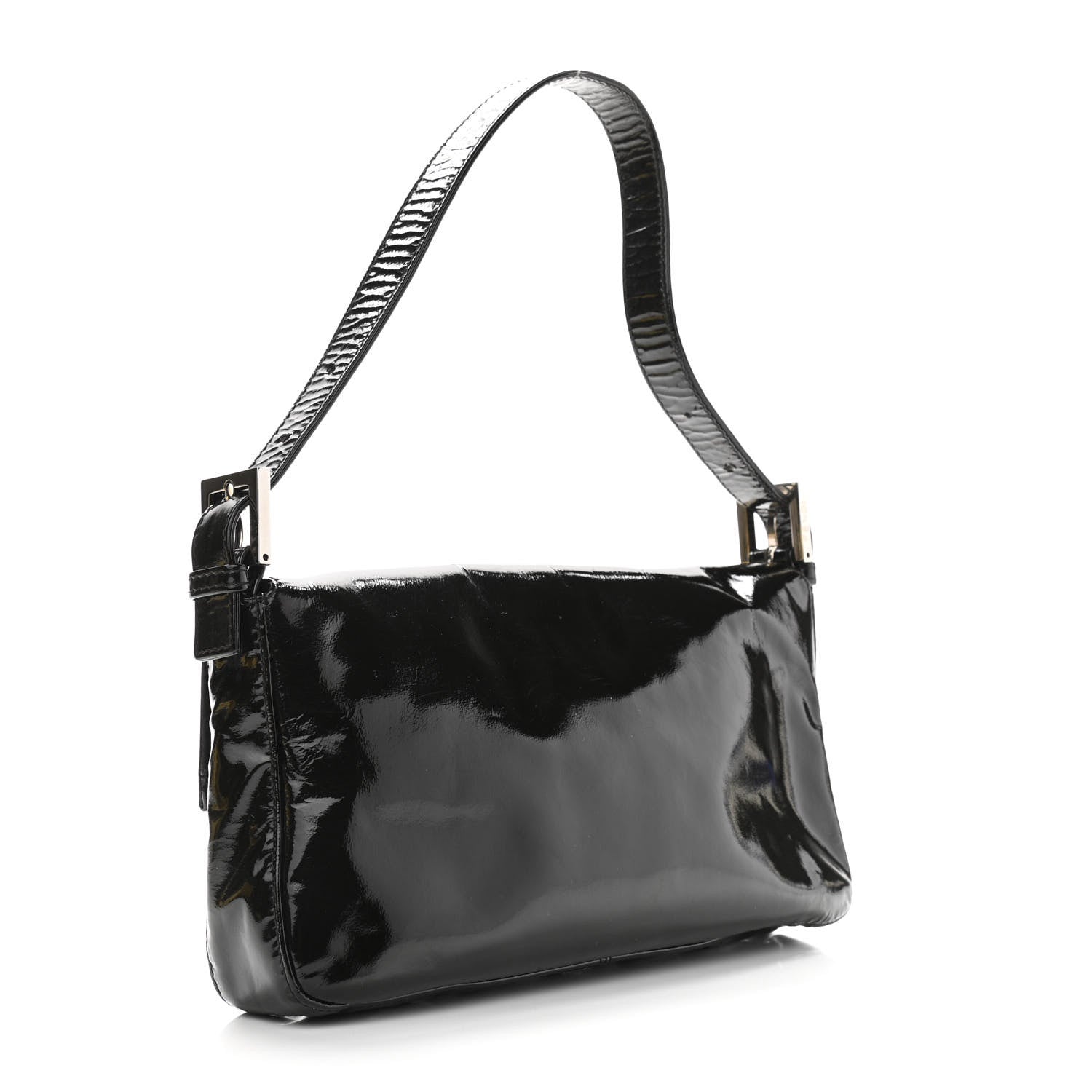 Fendi Patent Baguette Black 3 of 10