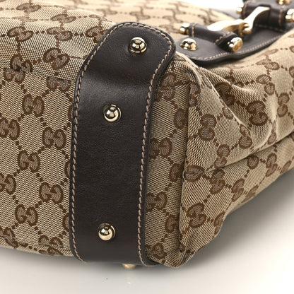 Gucci Monogram Small Pelham Shoulder Bag Dark Brown 9 of 9