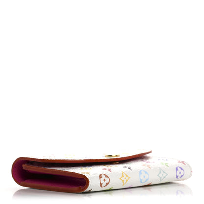 Louis Vuitton LV X TM Monogram Multicolor Rosalie Coin Purse White Kawaii Pink 4 of 8