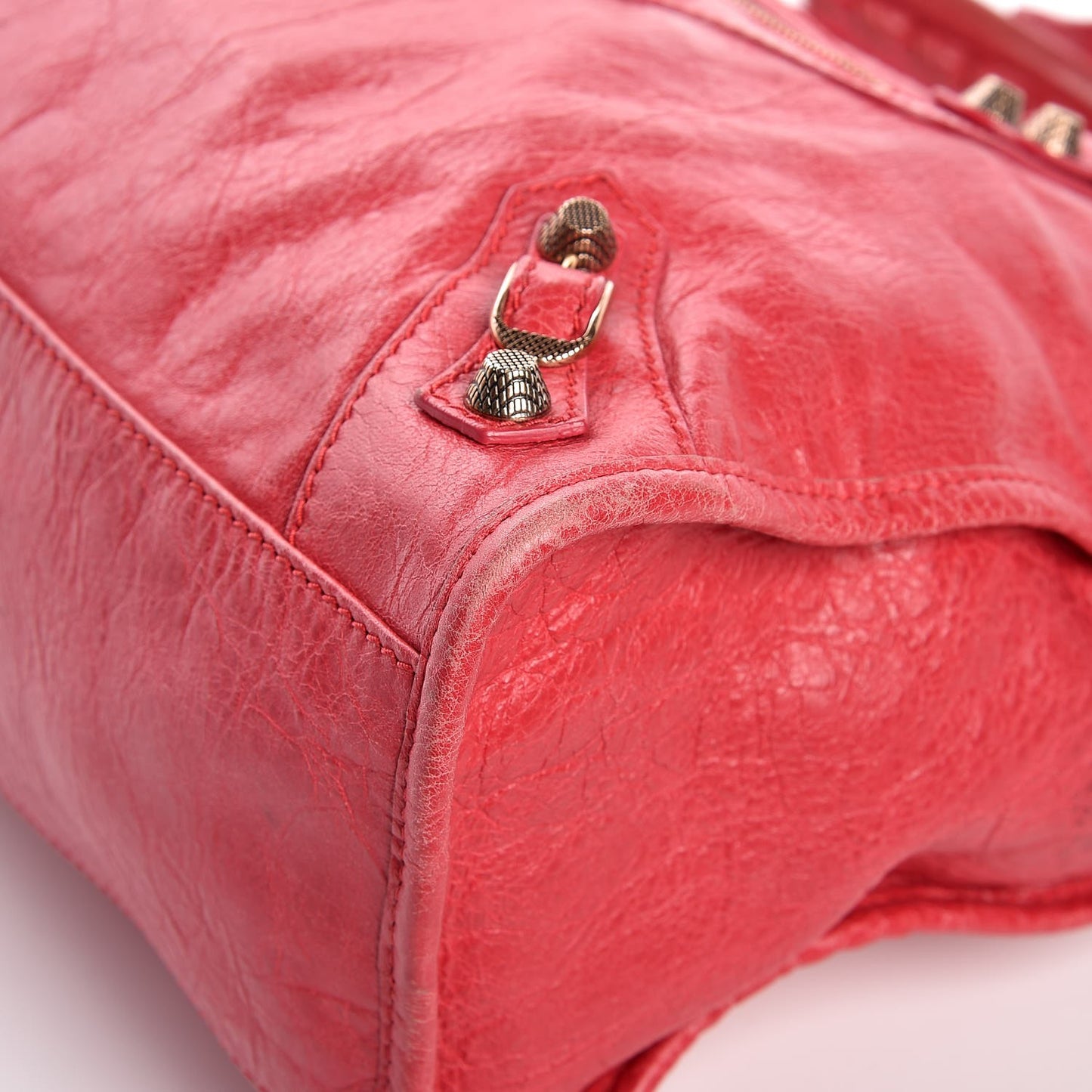 Agneau Giant 12 Rose Gold Hardware City Rose Thulian