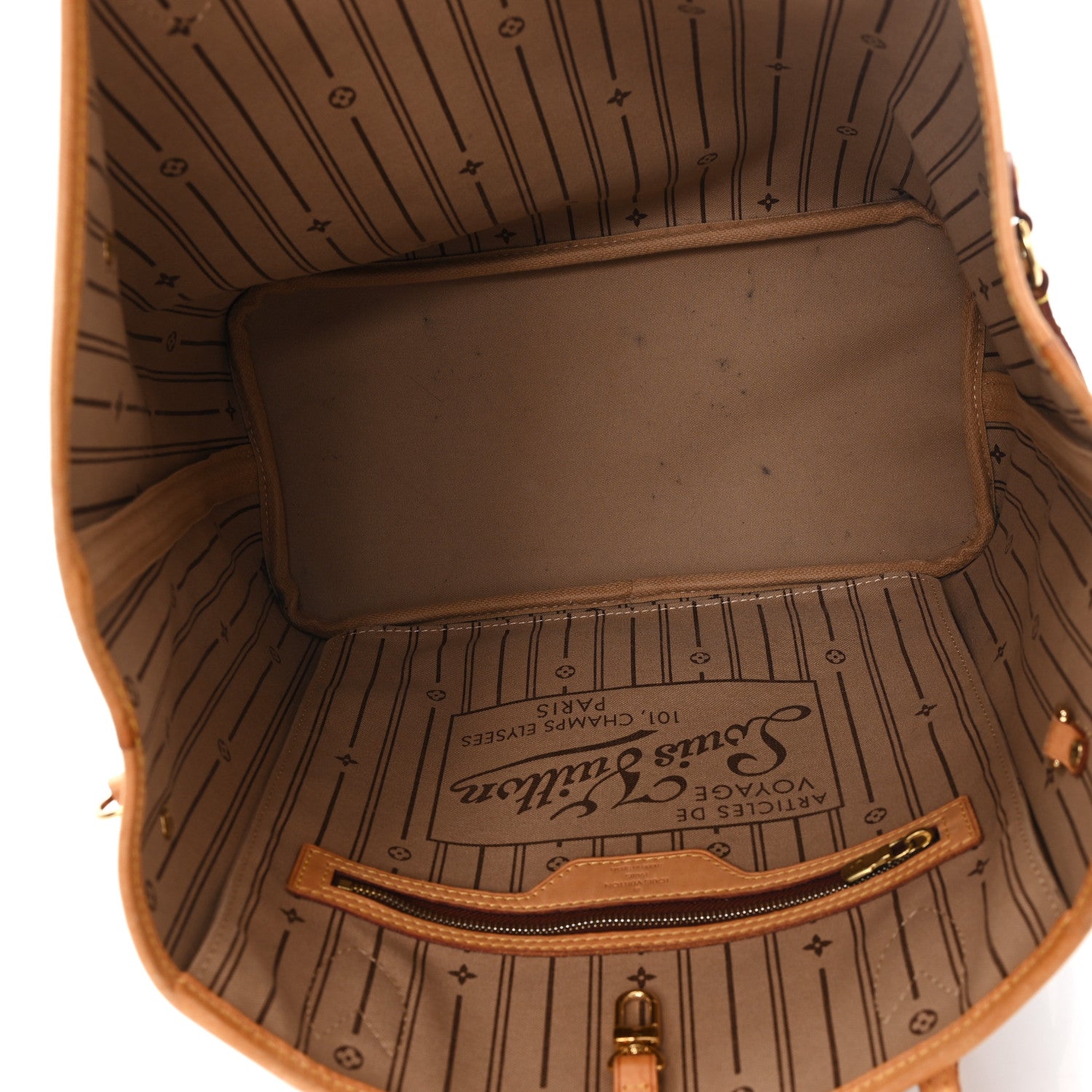 Louis Vuitton Monogram Neverfull MM 4 of 9