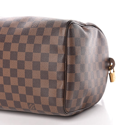 Louis Vuitton Damier Ebene Speedy 30 10 of 13