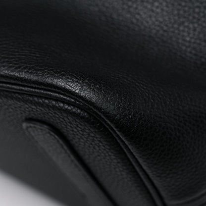 MCM Grained Calfskin Visetos Medium Liz Reversible Shopper Tote Black 10 of 16