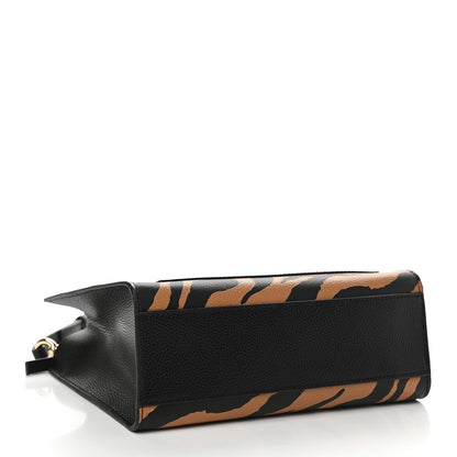 Marc Jacobs Calfskin Tiger Print Mini Grid Tote Bag 4 of 7