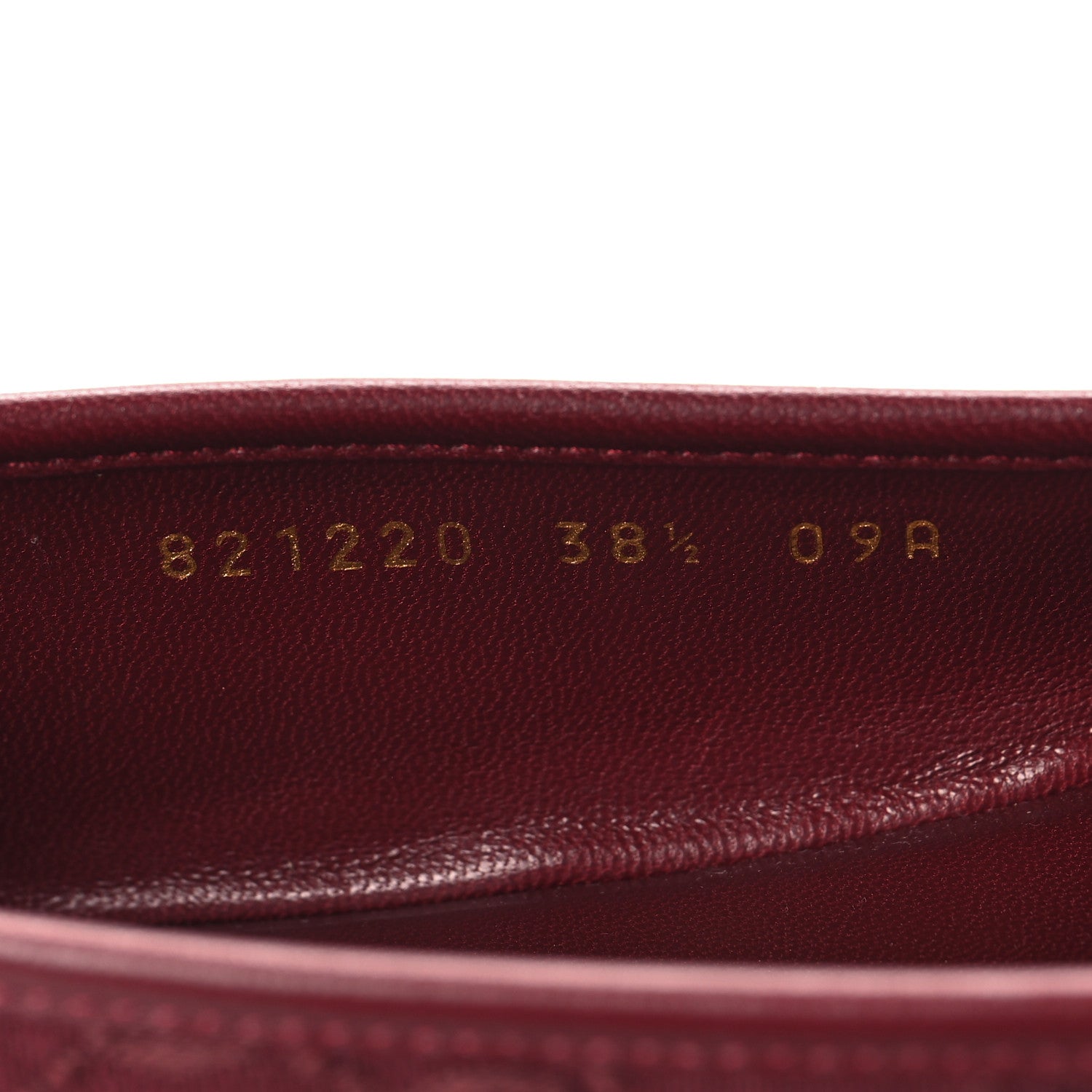 Gucci GG Monogram Horsebit Ballet Flats 38.5 Rosso Ancora 7 of 9