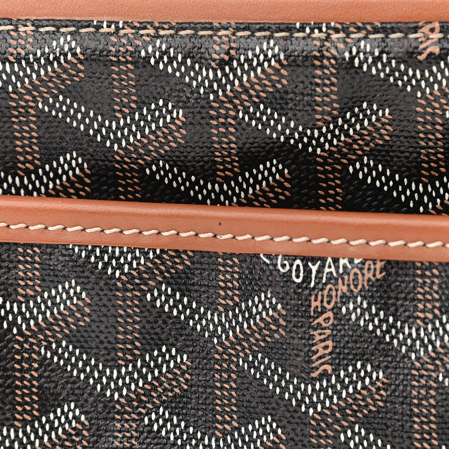 Goyardine Miroir Toiletry Bag PM Black Gold
