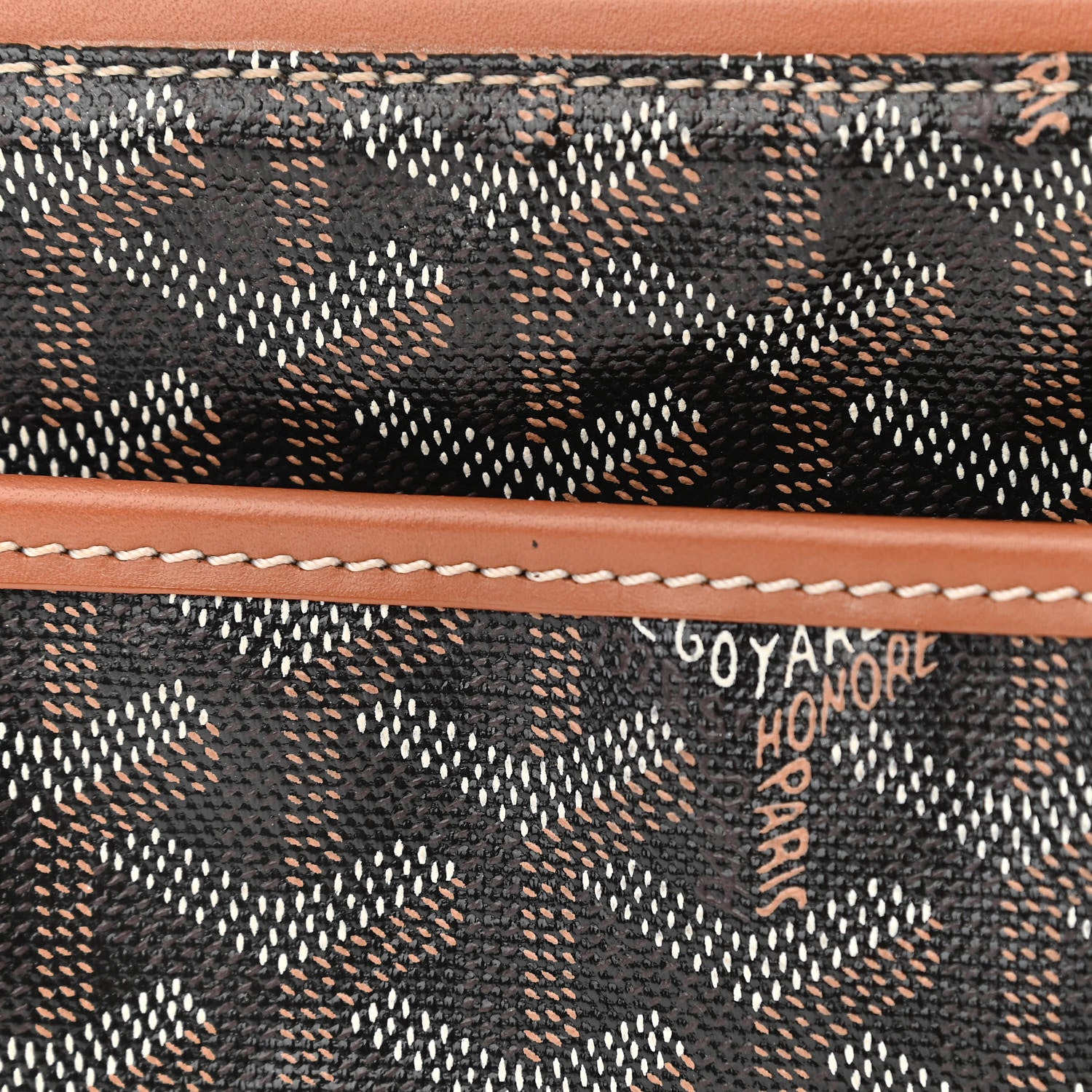 Goyard Goyardine Miroir Toiletry Bag PM Black Gold 9 of 11