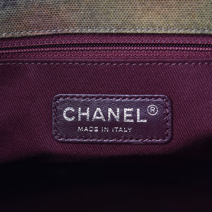 Chanel Washed Toile Graffiti On The Pavements Messenger Khaki Multicolor 6 of 9