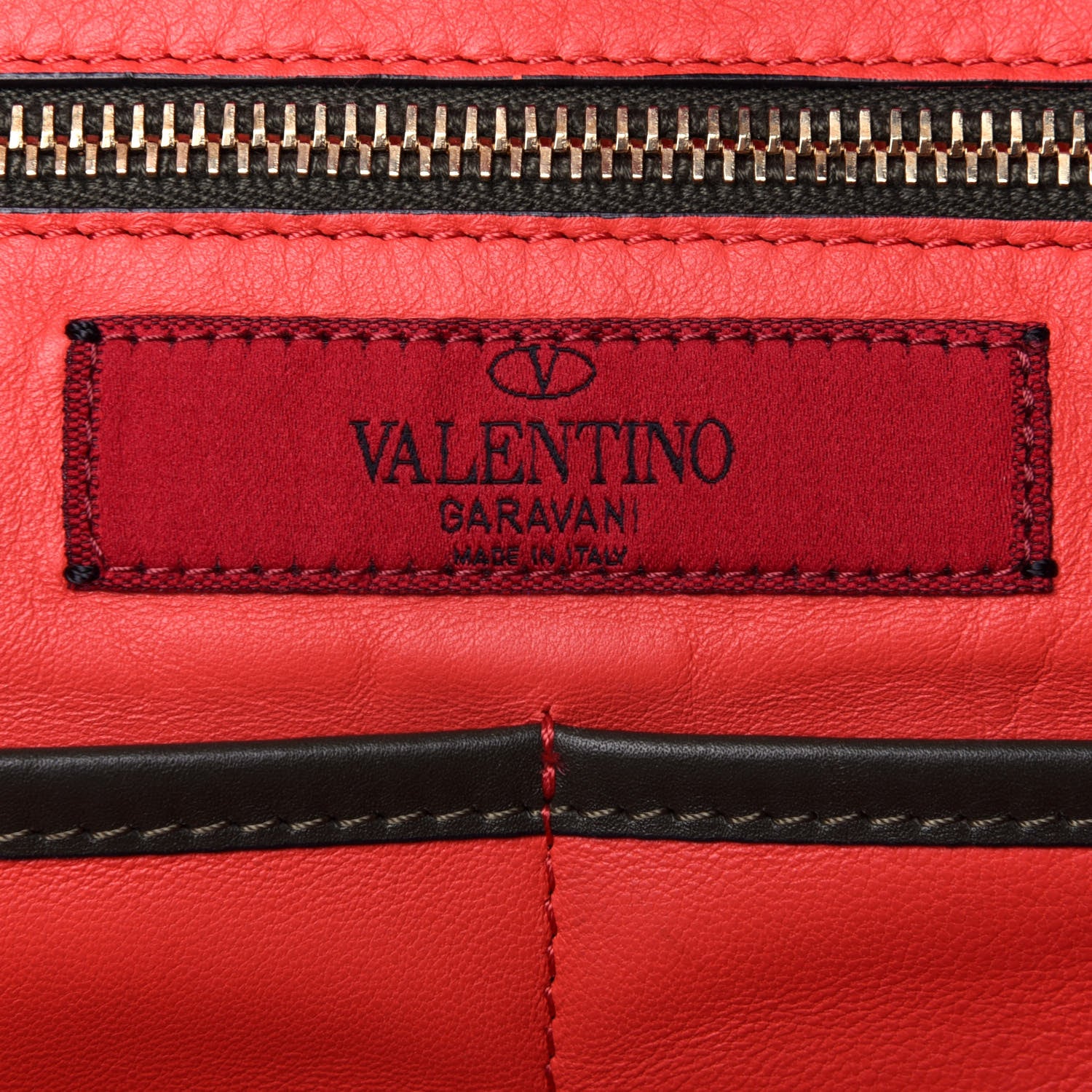 Valentino Garavani Vitello Colorblock Medium Rockstud Tote Multicolor 7 of 14
