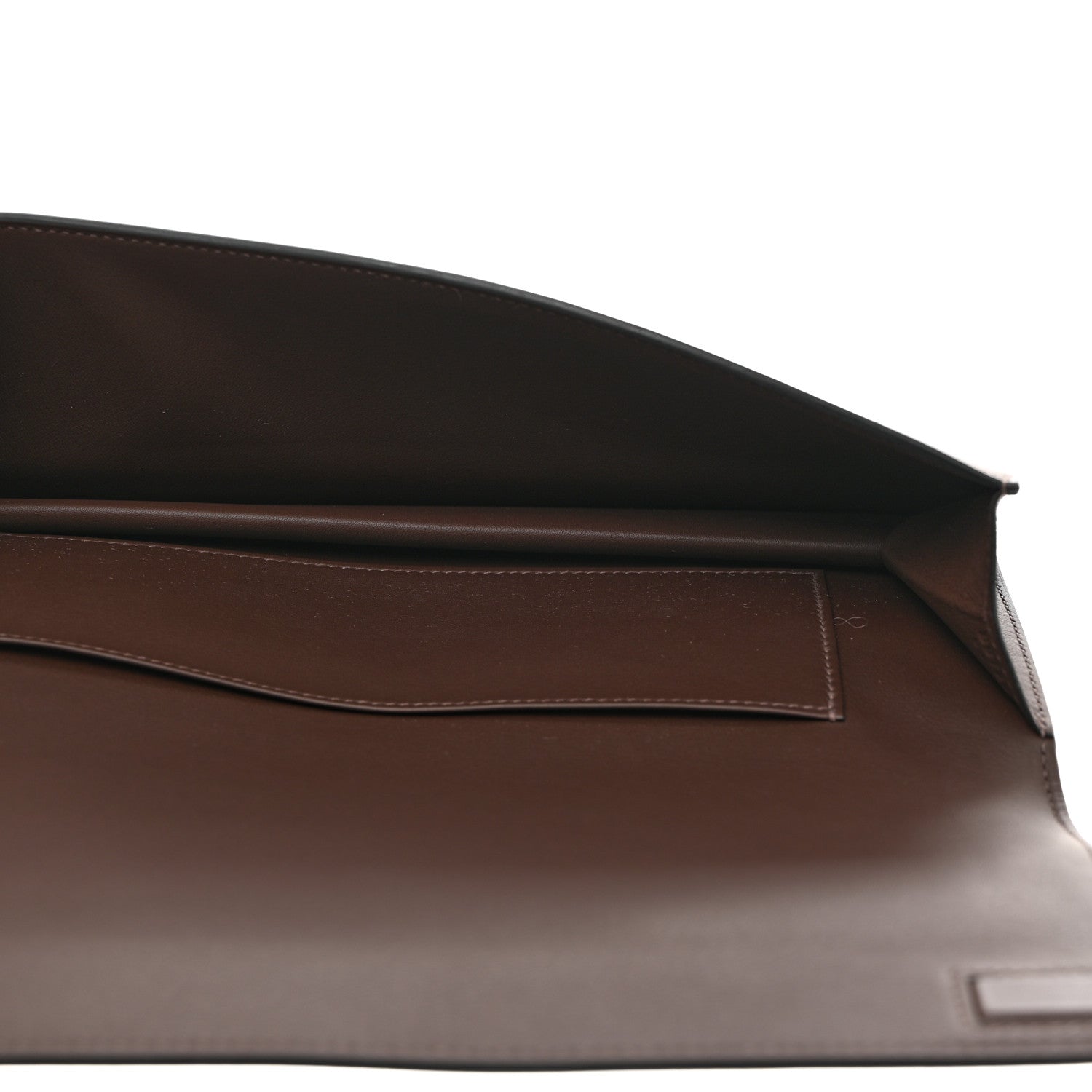 Hermes Swift Shadow Clutch 29 Moka 5 of 10