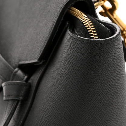 Celine Grained Calfskin Micro Belt Bag Black 15 of 15
