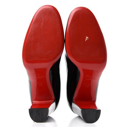 Christian Louboutin Patent Cadrilla 70 Pumps 36 Black 6 of 9