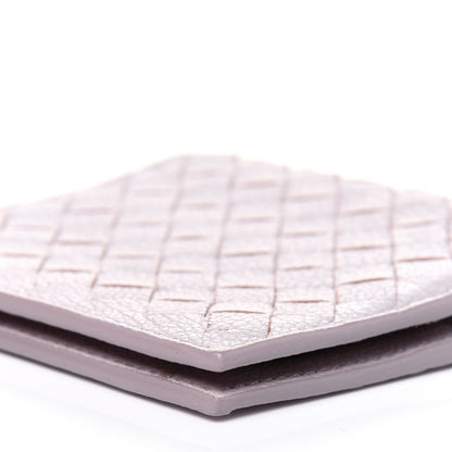 Bottega Veneta Goatskin Intrecciato Card Holder Pink 9 of 15