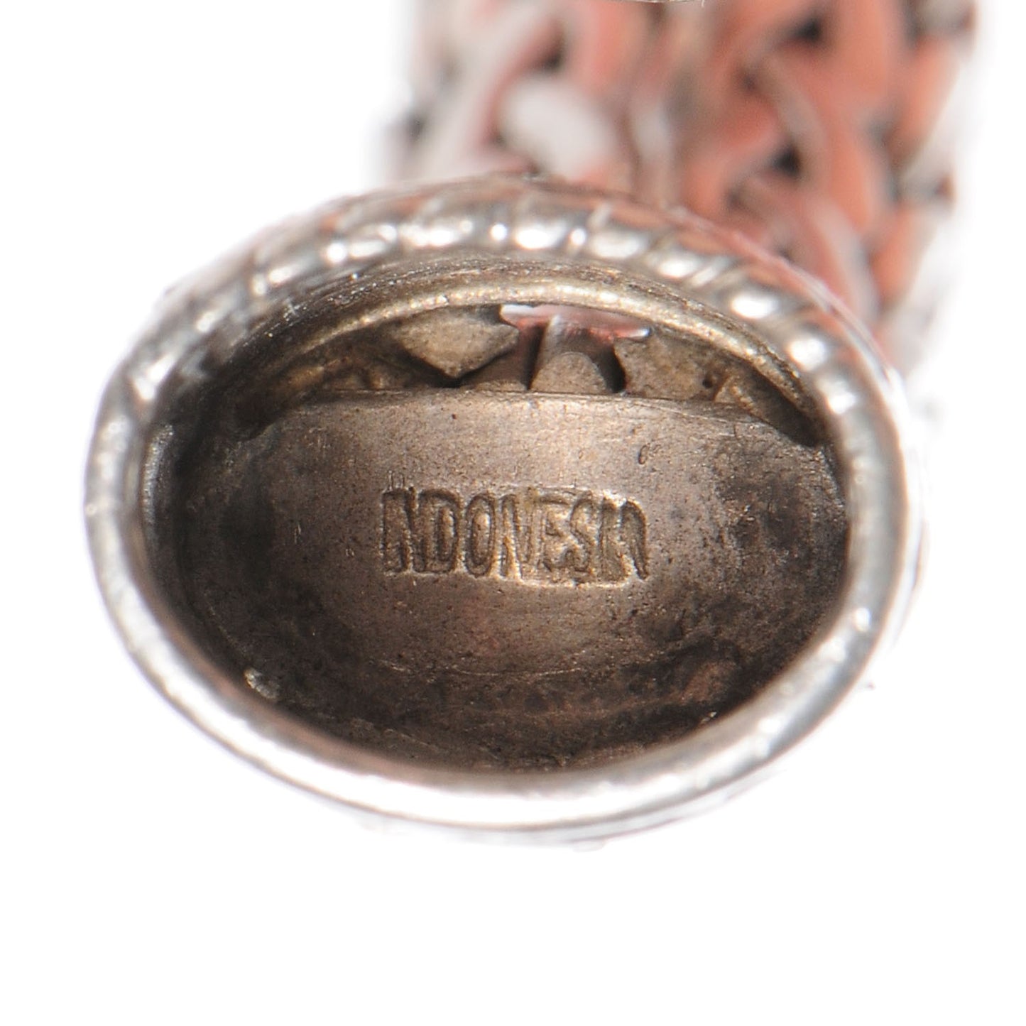 Sterling silver Pave Diamonds Classic Chain Clasp Bracelet Medium