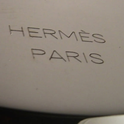 Hermes Palladium Vibrato Leather Necklace 2 of 3