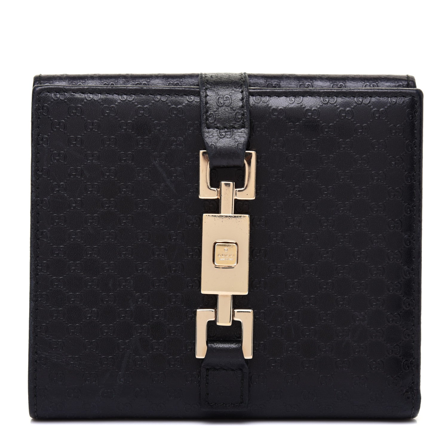 Gucci Microguccissima Compact Wallet Black 1 of 9