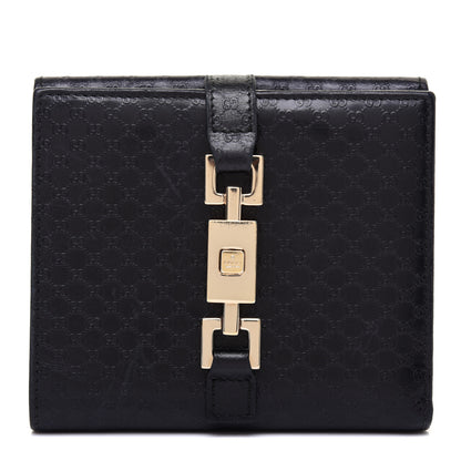 Gucci Microguccissima Compact Wallet Black 1 of 9