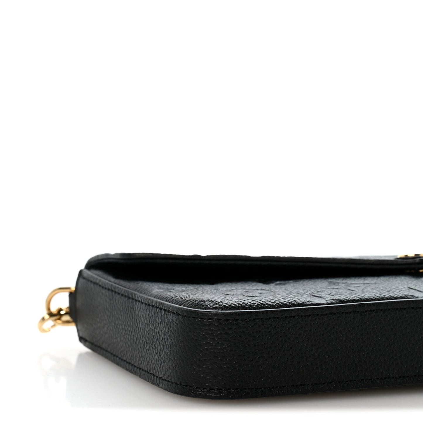 Empreinte Pochette Felicie Chain Wallet Black