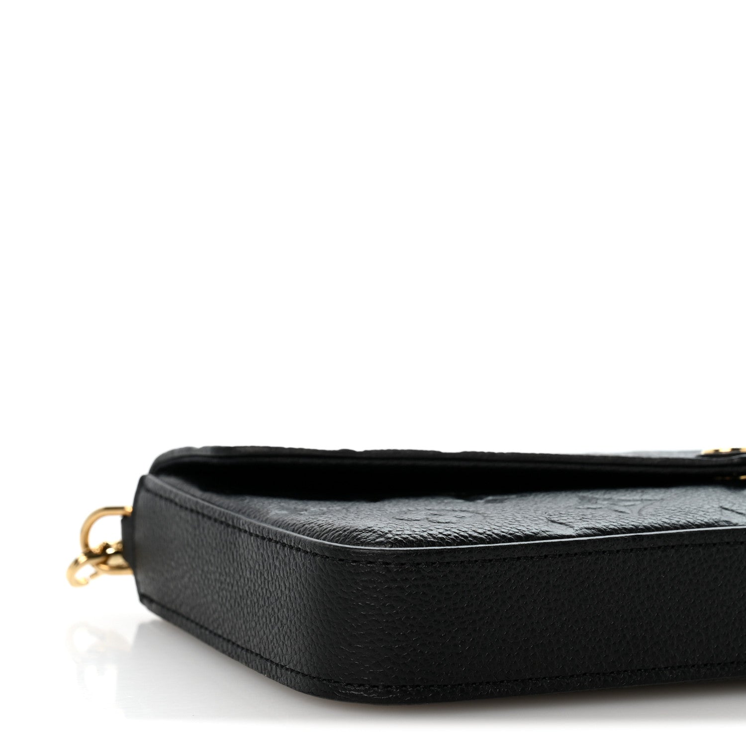 Louis Vuitton Empreinte Pochette Felicie Chain Wallet Black 9 of 12