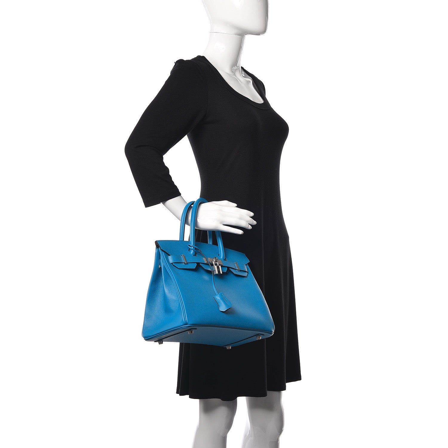 Hermes Epsom Birkin 30 Bleu Zanzibar 2 of 38