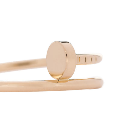 Cartier 18K Yellow Gold Small Juste Un Clou Ring 64 10.75 4 of 7