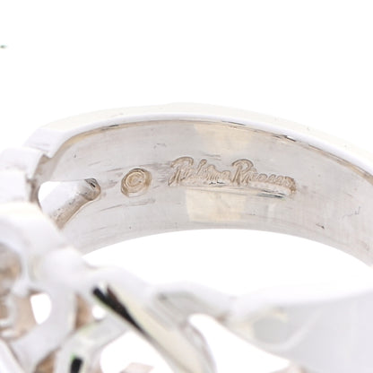 Tiffany Sterling Silver Paloma Picasso Loving Hearts Ring 54 6.75 6 of 6