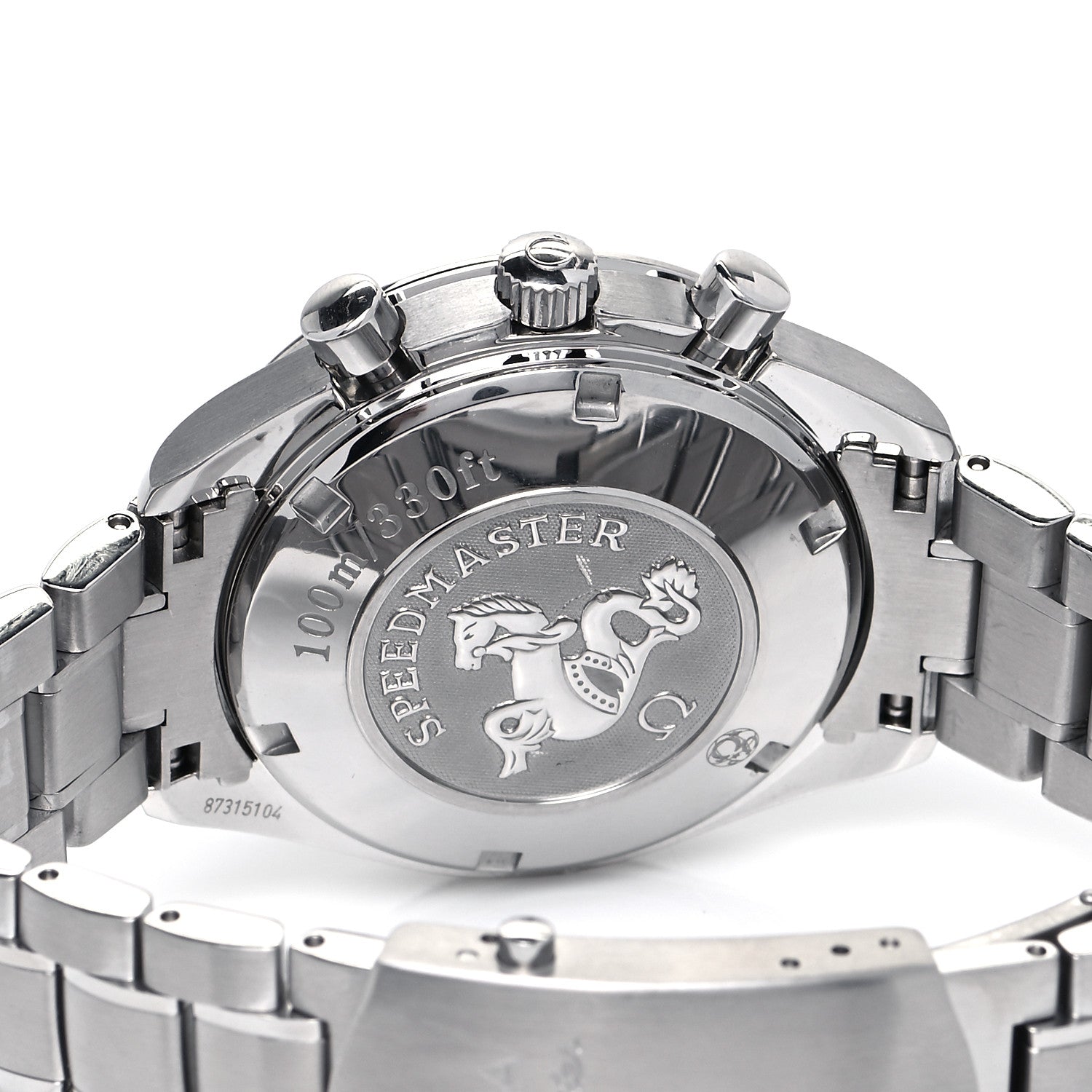 Omega Stainless Steel 40mm Speedmaster Date Chronograph Automatic Watch Grey 323.30.40.40.06.001 4 of 5