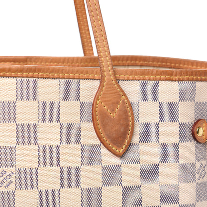 Louis Vuitton Damier Azur Neverfull MM 17 of 18